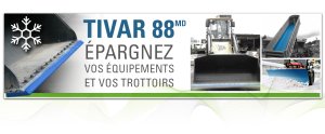 Cet hiver, optimisez vos équipements de déneigement grâce au Tivar 88MD!